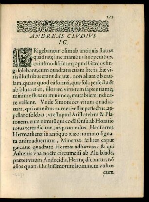 Andreas Cludius IC.