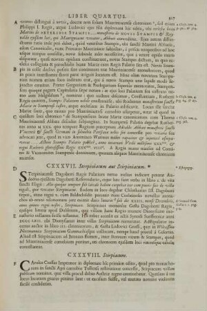 CXXXVIII. Stirpiacum.