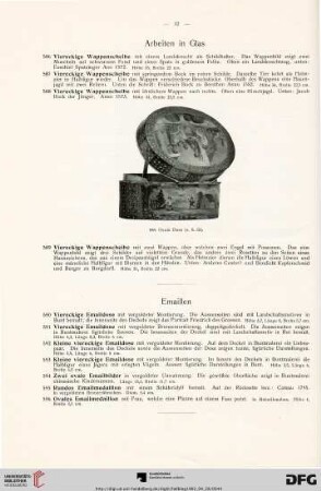 Emaillen (Nr. 590-596)