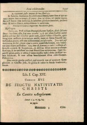 Concio XVI.