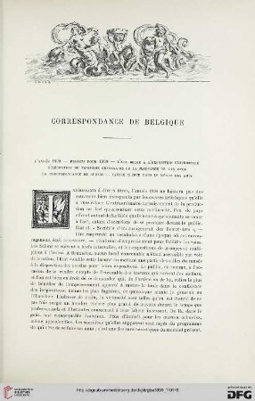 3. Pér. 21.1899: Correspondance de Belgique