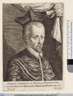 Andreas von Österreich, Bischof von Konstanz und Brixen