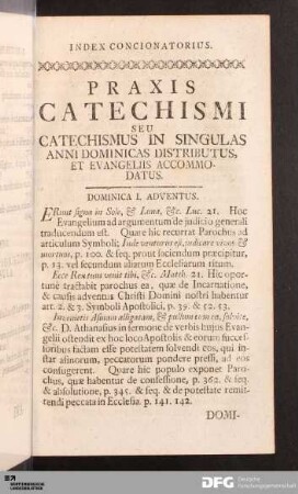 Index Concionatorius.