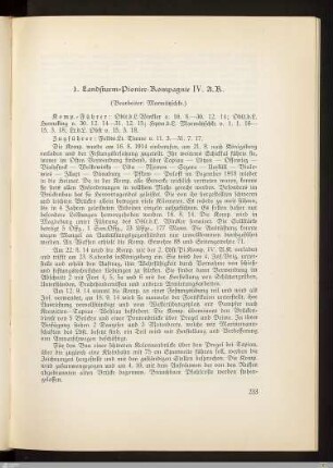 1. Landsturm-Pionier-Kompagnie IV. A.K.