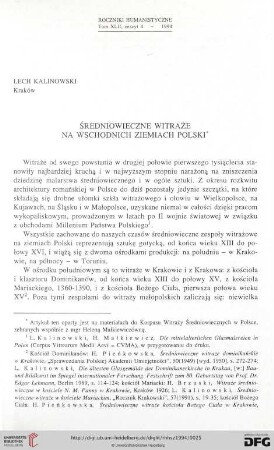 42: Średniowieczne witraże na wschodnich ziemiach Polski