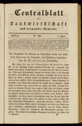 1835. No. 10. 5. Juni