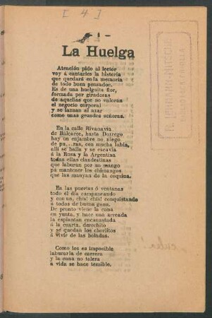 La huelga