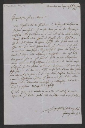 Brief an Julius Joseph Maier : 04.10.1855