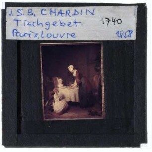 Chardin, Tischgebet
