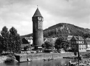 Wertheim (Main-Tauber-Kreis). Spitzer Turm (1101/1300?, Aufstockung 1401/1500)