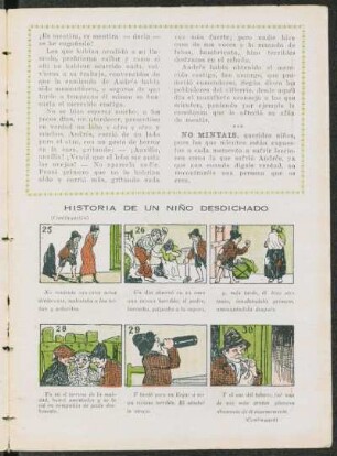 Historia de un niño desdichado - (Continuación)