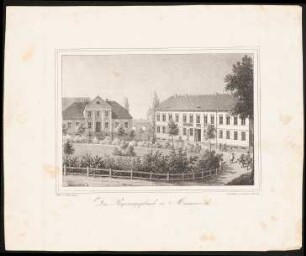 Regierungsgebäude, Marienwerder: Ansicht