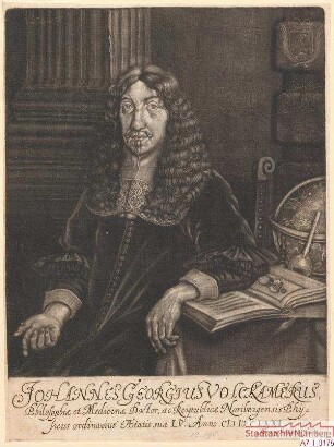 Dr. med. Johann Georg Volkamer, Arzt in Nürnberg