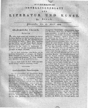1803-04-27 : 84. Stück