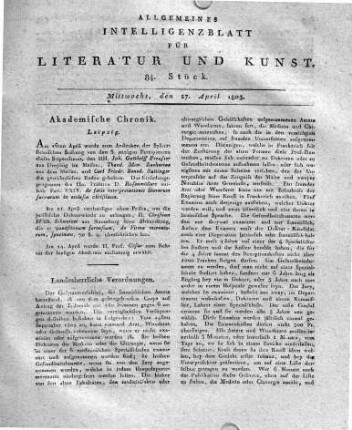 1803-04-27 : 84. Stück