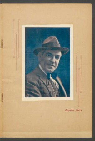 [Retrato de] Leopoldo Fróes