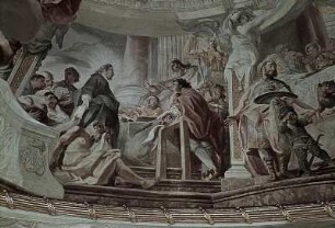 Johannes von Nepomuk als Advokat der Armen am Hofe König Wenzels