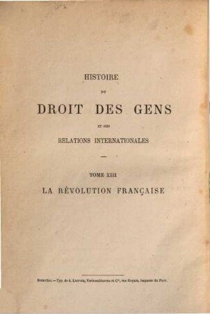 La Révolution Française