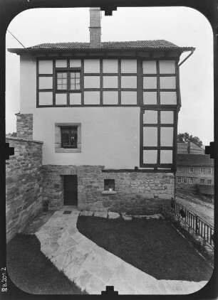 Wasungen, Maienhof 4/5. Maienhof (1576). Hofansicht