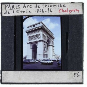 Paris, Arc de Triomphe de l’Étoile