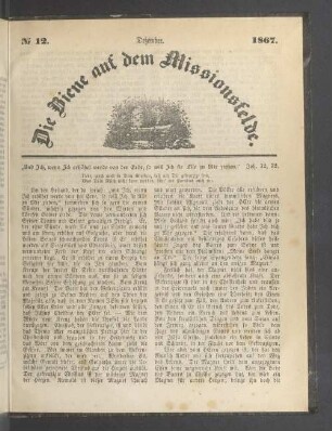 N° 12. Dezember. 1867
