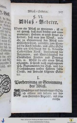 Ablaß-Gebeter.