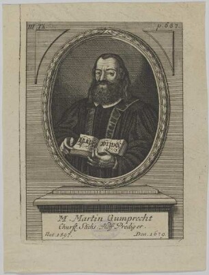 Bildnis des Martin Gumprecht