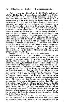 Vollziehung der Strafen