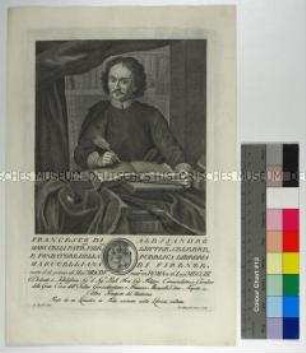 Porträt des italienischen Gelehrten Francesco Marucelli
