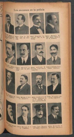 Los ascensos en la policía - [Retratos]