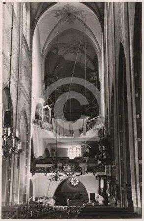 Orgelempore der Elisabethkirche Breslau