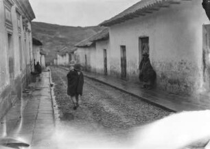 Tarabuco, Straßenansicht (Bolivienreisen Schmieder 1924-1925)