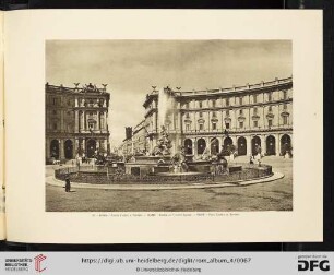 32. ROMA. Piazza Esedra o Termini / ROME. Esedra or Termini Square / ROME. Place Esedra ou Termini