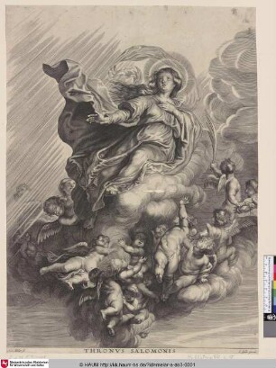 Thronus Salomonis [Himmelfahrt Mariens; The assumption of the Virgin]