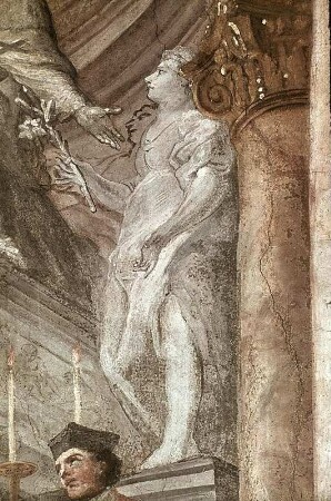 Die Verehrung des Grabmals des heiligen Johann Nepomuk