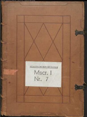 Einkünfte- und Güterregister des Domkapitels Münster ("Liber Rotgeri"), mit Nachträgen