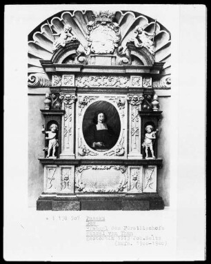 Grabmal des Fürstbischofs Wenzel von Thun (gestorben 1673)