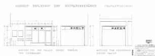 Heilbronn Hbf: Ansicht von der Halle gegen Gepäck u. Durchgang, Blatt Nr. 502 C Empfangsgeb. Halle