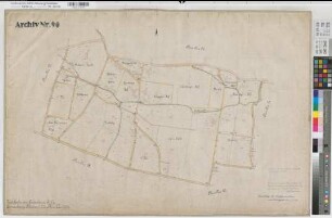 Neuenkirchen (Neuenkirchen), Rheine l.d.Ems (Rheine), Zusammenlegung Catenhorn, Urkarte II Rheine l.d.Ems Flur 27