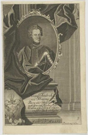 Bildnis des Hannß Friedrich von Fleming