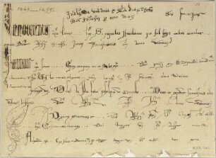 Eine päpstliche Bulle (von Innozenz IV.?) aus dem 13. Jahrhundert