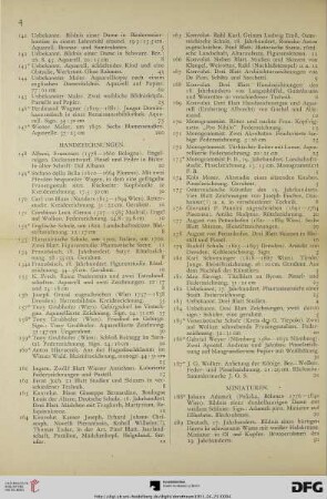 Miniaturen (Nr. 188-220)