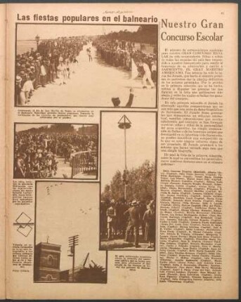 Las fiestas populares en el balneario [Fotografías]