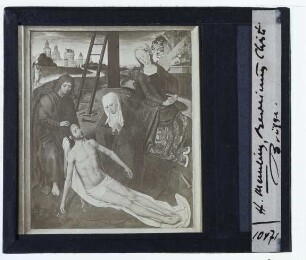 Memling, Beweinung Christi auf Golgotha