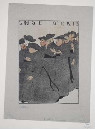 Ausgang der Seminaristen
