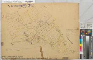 Beckum Ksp. u.Stadt (Beckum), Umlegung Beckum, Bl.13 Schätzungs- und Urkarte I Ksp. Beckum Flur 7,3