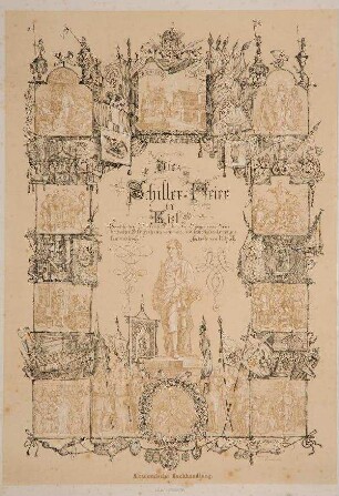 Die Schiller-Feier in Kiel (10.11.1859)