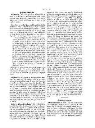 Höheres Schulwesen