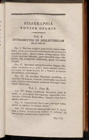 Sciagraphia Totius Operis