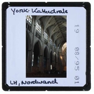 York, Kathedrale : Innenansicht, Langhaus